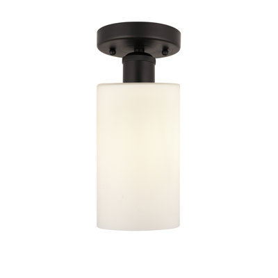 Plafonnier semi-encastré 1 lumière 3,88 po Caldello