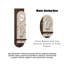 Modern Luxury Led Moon & Floral Wall Art - Entryway Decor-1587744817