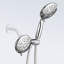 Pomme de douche double à 4 jets Couple 4,7 po avec motif de jet 2 en 1-88904856