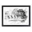 Tour de France Cycling in Abstract - Picture Frame Painting Print-55611381-55611382