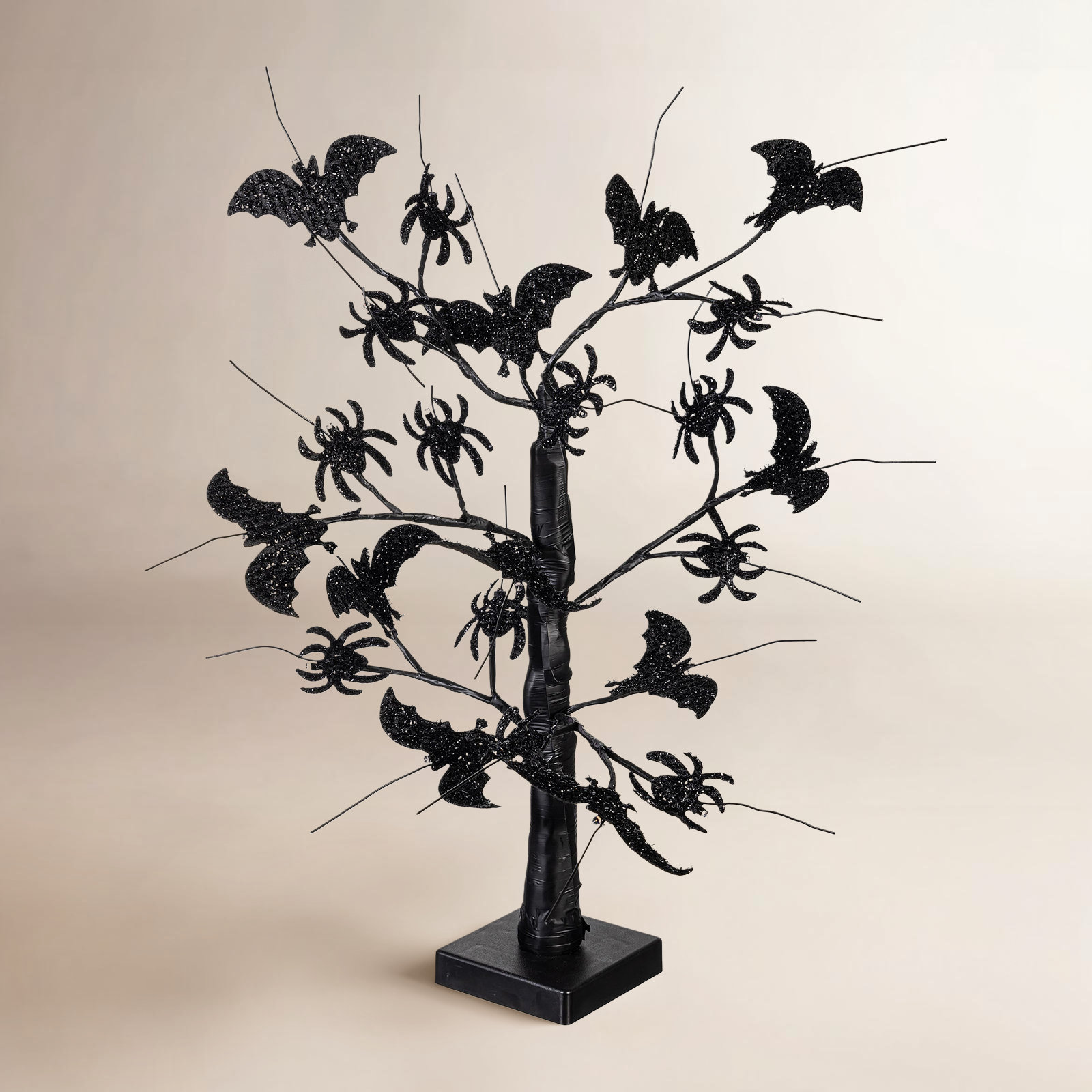 20" Pre-Lit Halloween Tree