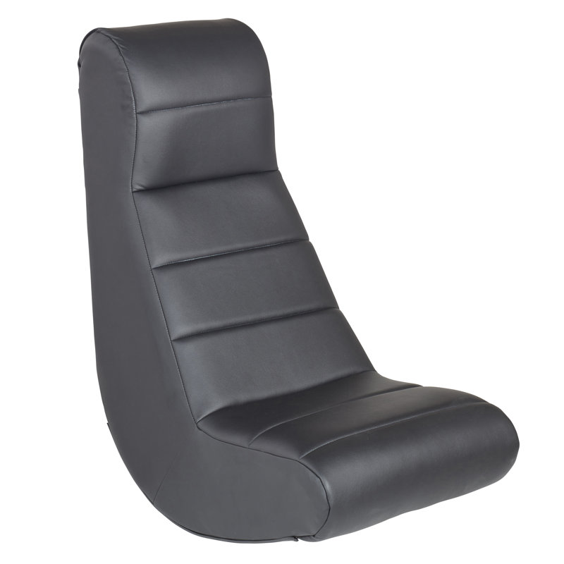 Chaise berçante horizontale, Noir