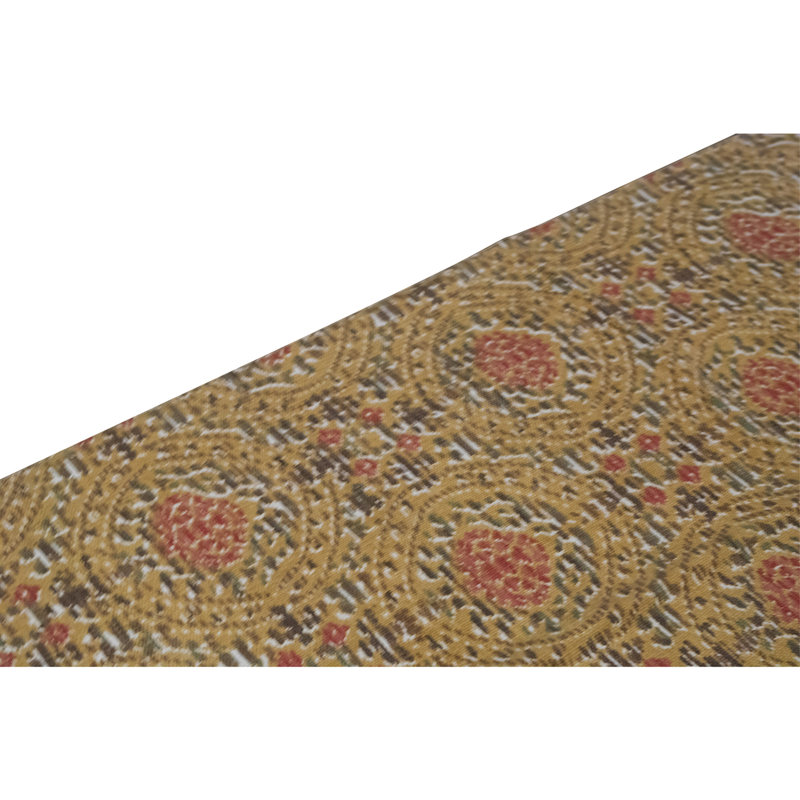 Flatweave Wool Ikat Area Rug
