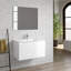 Ensemble de meuble-lavabo simple mural 32 po Jasso-383818952