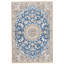 Minodor Oriental Area Rug in Light Blue
