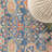 Eglinton Modern Faded Peshawar Plum/Terracotta Rug-1049343050