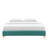 Sutton Performance Velvet Bed Frame-195014835-228178906