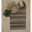Modern and Stylish Mayssa Flatweave Luxurious Wool Striped Brown Grey Colour Rectangle Area Rugs
