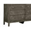 Commode contemporaine en panneau de particules durable pour chambre à coucher et vestibule