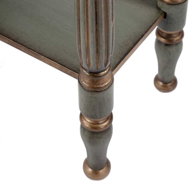 Whitney Console Table, Green