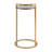 Penfold Mirrored Glass Top End Table