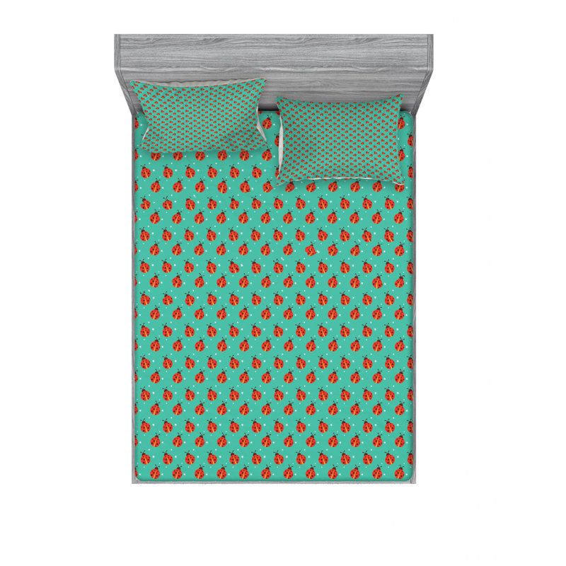 Microfiber Sheet Set, Full/Double Sheet Set with Fitted Sheet