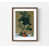 Brown Framed Print with Mat