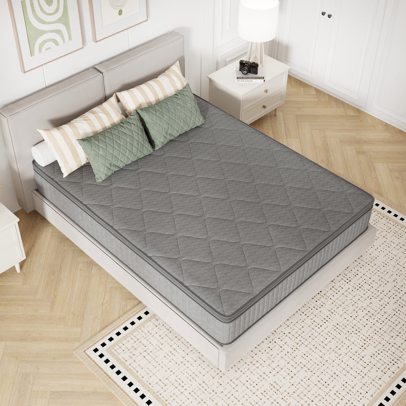Matelas hybride à mémoire de forme, Lit double, 12"