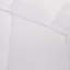 Couette King en satin de coton blanc 300 fils, garnie d'une alternative au duvet 3M Thinsulate, pour toute l'année.-1214176096