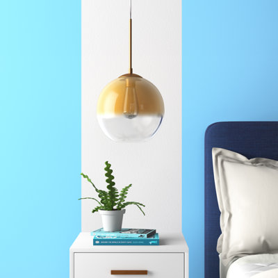 Luminaire suspendu simple à 1 lumière Aver