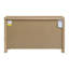 Commode 8 tiroirs brun clair