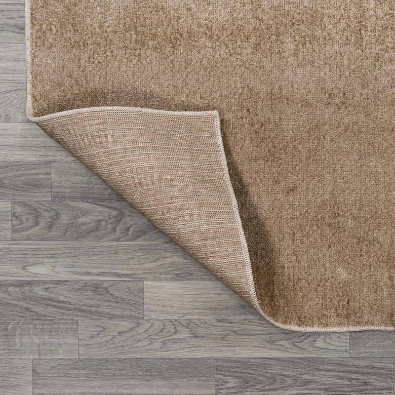Tapis brun Twyla Classic, Tapis de couloir 2 pi x 7 pi 10 po