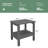 Wolak Double-Tier Patio Table Side Table-1010331319