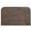 Table de chevet antique blanche et brune avec rangement spacieux pour table de chevet élégante, 2 tiroirs, style planche, essentiel