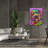 'Static' by Dean Russo Canvas Wall Art-2000399681