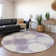 Premium Machine Washable Prisco Purple Rug
