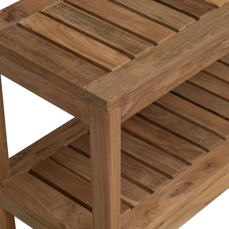 Solid Wood Bathroom Shelves