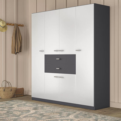 Laferty 4 Door Wardrobe