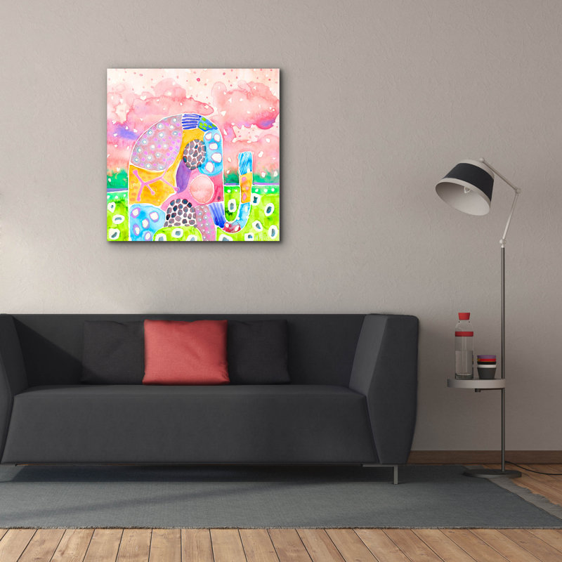 «Charmed» par Wyanne, art mural sur toile, 18 po x 18 po, H 37 po x l 37 po x P 1,5 po