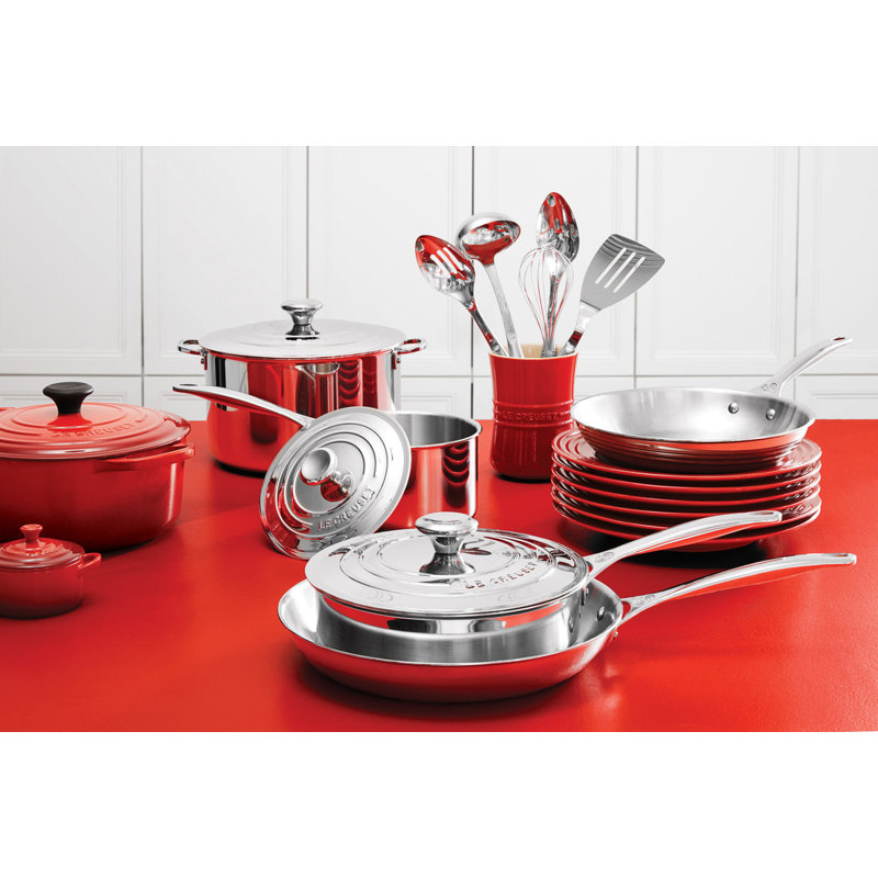 Stainless Steel Saute Pan with Lid, 3 qt.