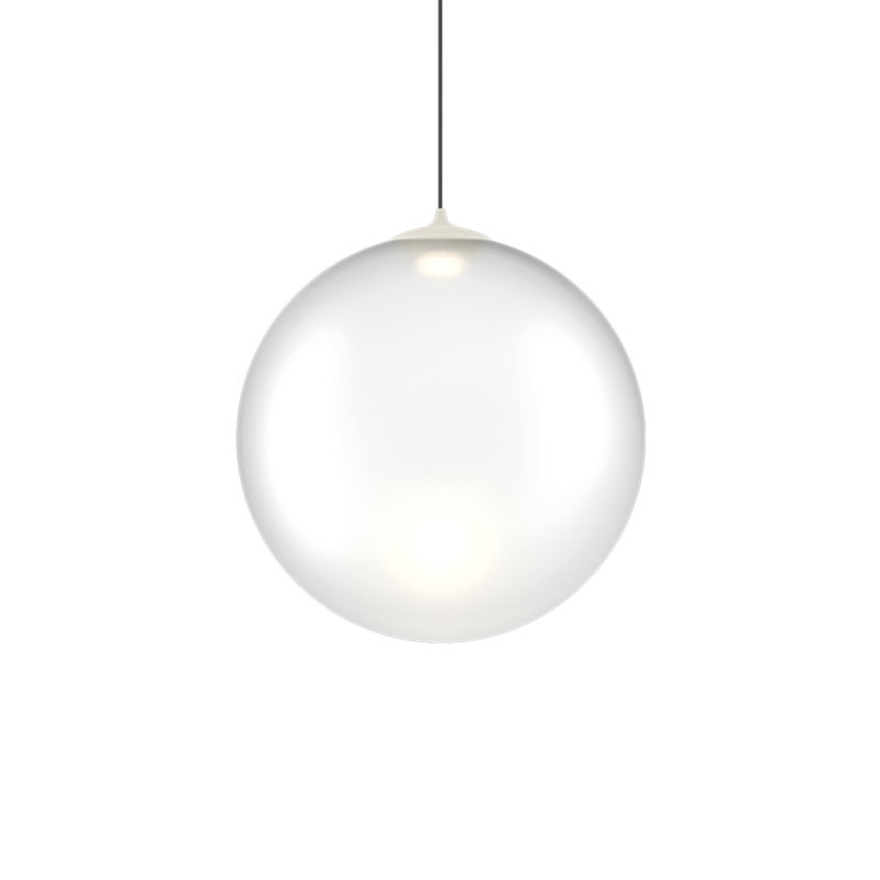 Lodes Random Solo 28 Suspension Lamp Low-V, Frosted White