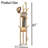 Steel Freestanding 9 - Hook Coat Rack-1095682003