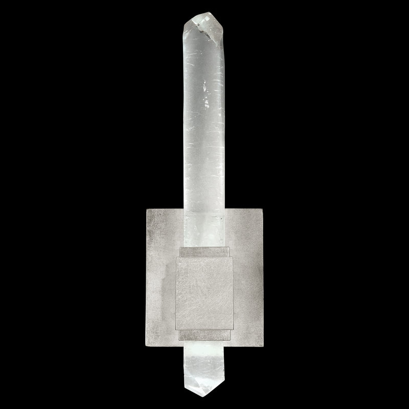 Applique murale encastrée 2 lumières Lior, Argent, 3000