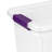 Sterilite 27 Qt ClearView Latch Storage Stackable Bin with Latching Lid, 24 Pack