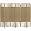 Cloison 6 panneaux HOMcom, écran d'intimité pliable, cloison de séparation de 5,6 pi-613839801