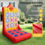 Jeu de carnaval gonflable 6,5 x 4 pi Wellcomer - Tic-Tac-Toe