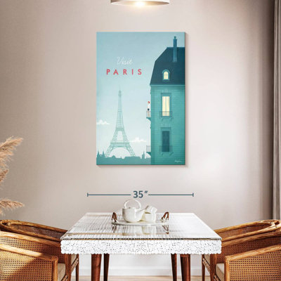 Aime Paris Vintage Travel Poster