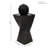 Ball Modern Black Polyresin Outdoor Solar Fountain with Battery and LED Light