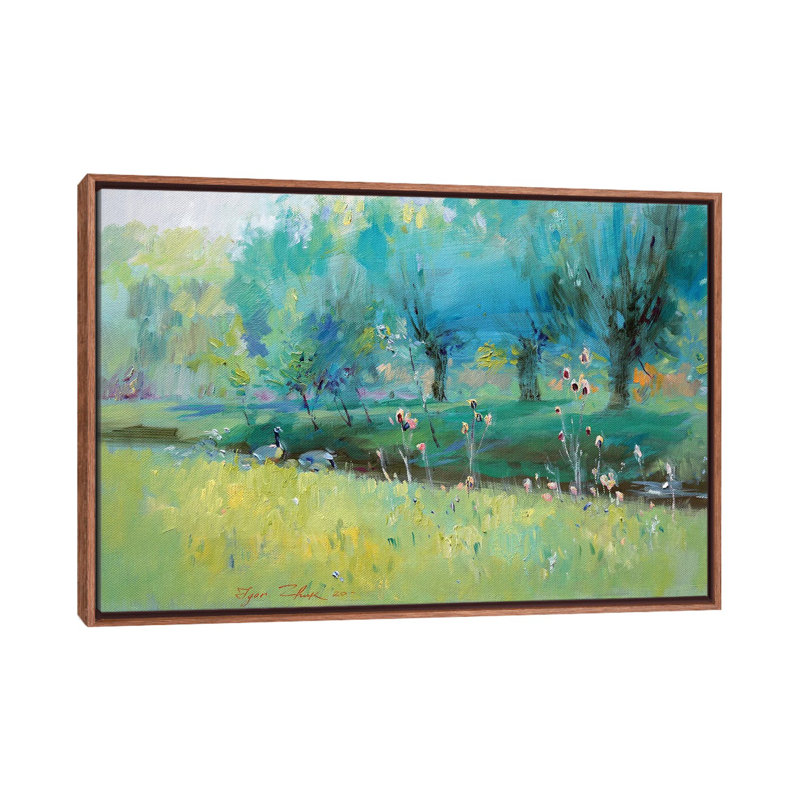 Wild Geese by Igor Zhuk - Painting on Canvas