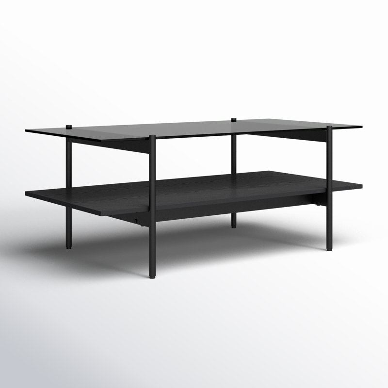 Emani Glass Rectangular Coffee Table