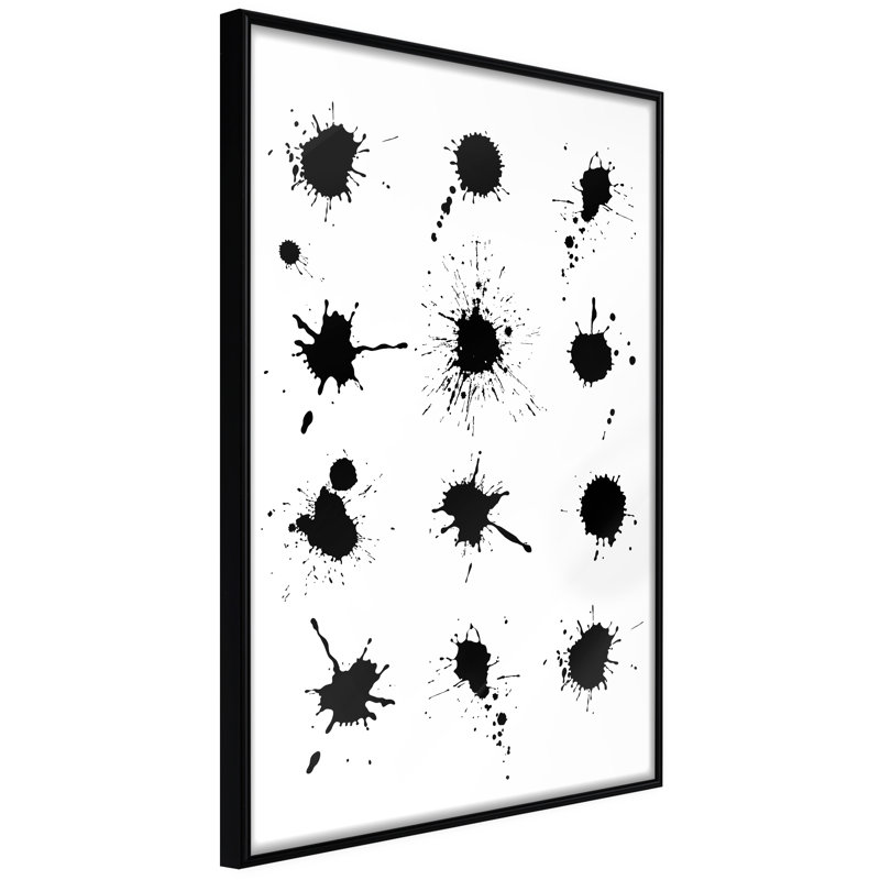 Paintball - Single Picture Frame Print, 45cm H x 30cm W x 2cm D, Gold Framed
