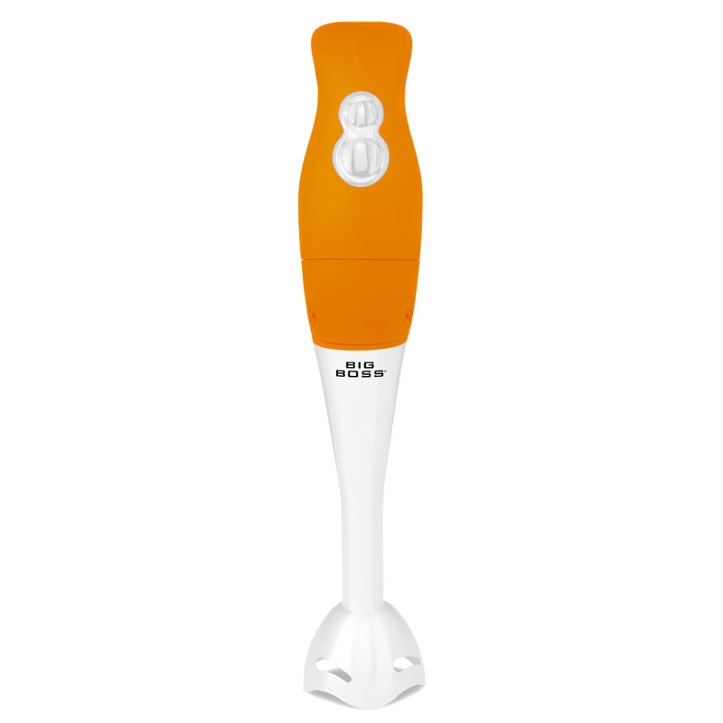 Big Boss Hand Immersion Blender, Orange