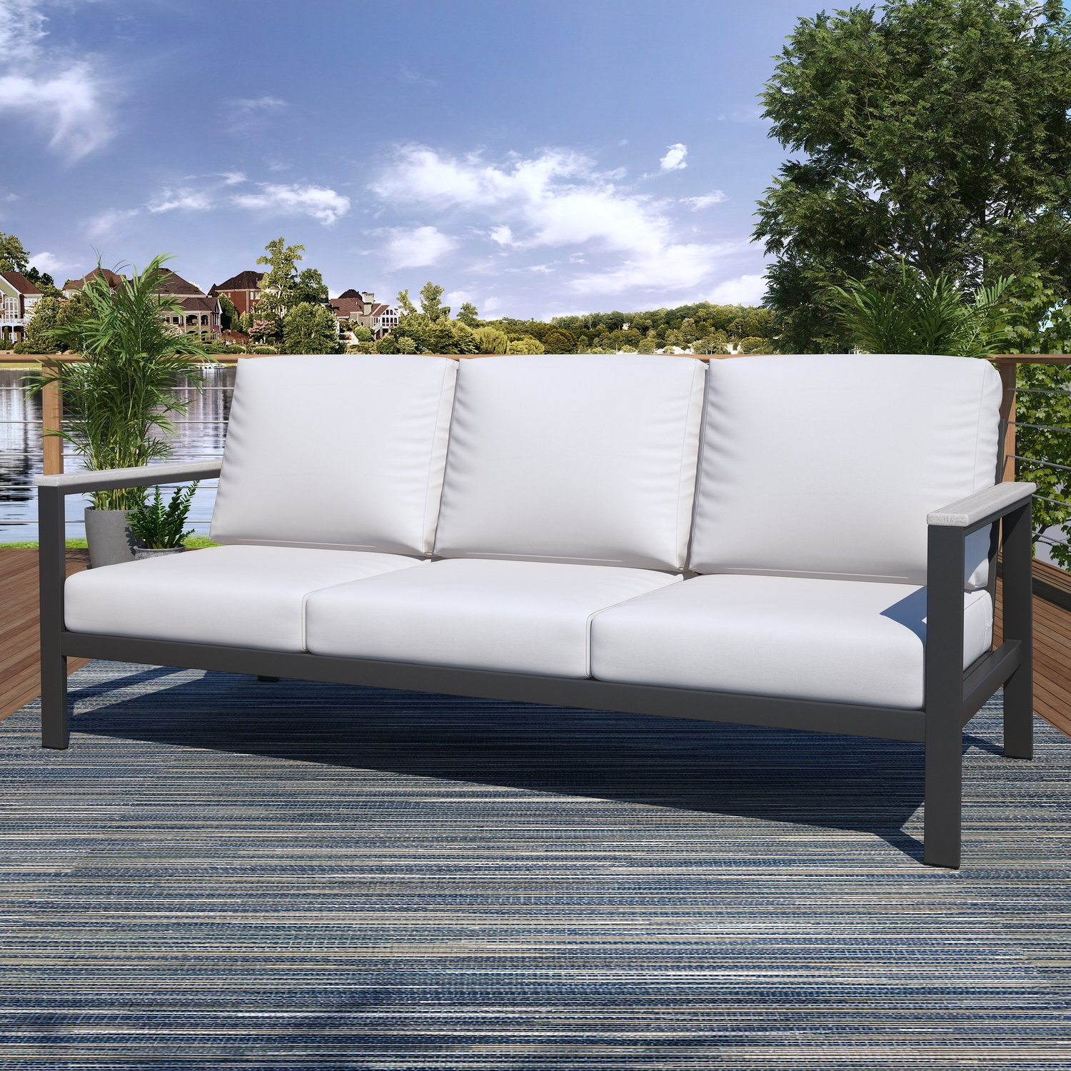 Townsend Patio Seating Group, Sunbrella Canvas Natural