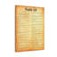 Art textuel sur toile "Psalm 109"-840317183