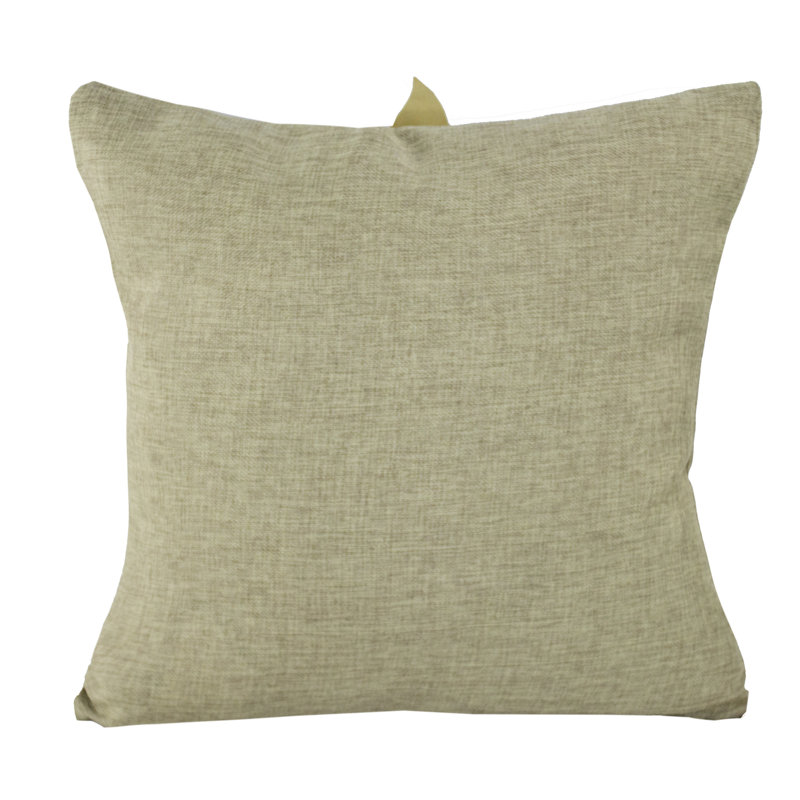 Housse de coussin en polyester , Housse de coussin seulement - sans coussin, Argent