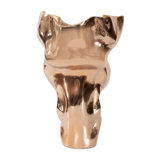 Teresina Gold Aluminum Vessel- Tall