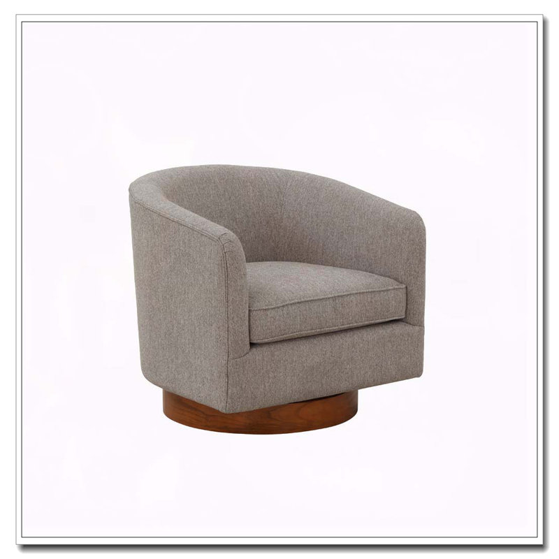 Chaise pivotante Miramar, Gris