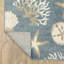 Tapis bleu / beige Hennings Nautical Escape-2135786061