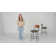 Avriel 27'' Swivel Counter Stool