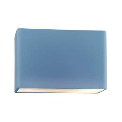 Ambiance Ceramic Flush Mounted Sconce